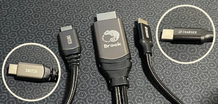 Brook Switch HDMI Cable端子紹介