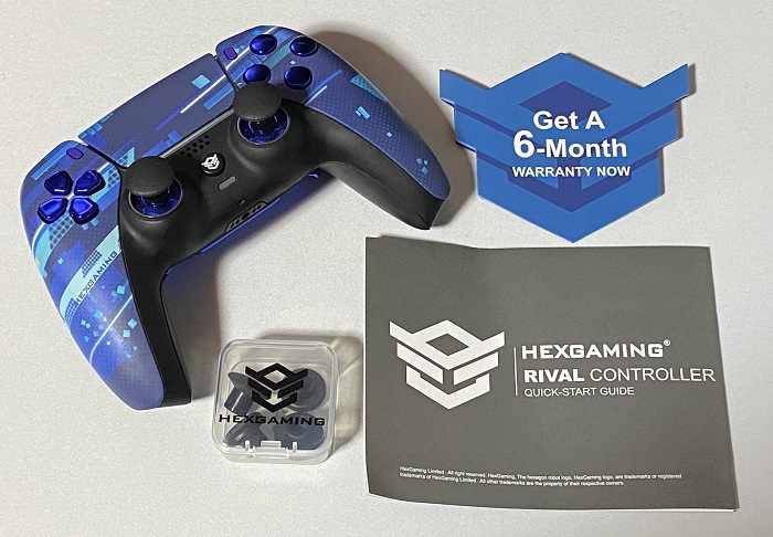 HexGaming PS5 RIVALコントローラーセット内容